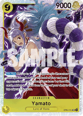 Carte One Piece Yamato OP04-112 SR PRB01