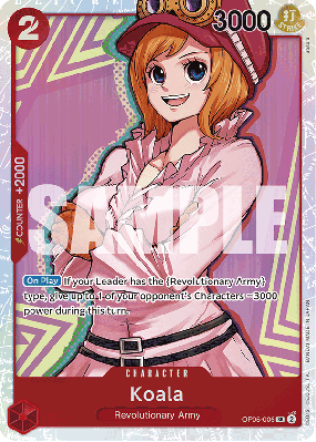 Carte One Piece Koala OP05-006 SR PRB01