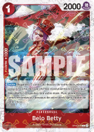 Carte One Piece Belo Betty OP05-015 R JOLLY ROGER FOIL PRB01