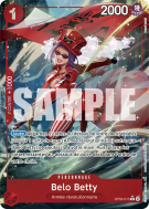 Carte One Piece Belo Betty OP05-015 R ALT ART PRB01