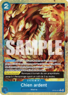 Carte One Piece Chien ardent OP05-057 R ALT ART 2 PRB01