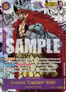 Carte One Piece Eustass "Captain" Kidd OP05-074 SR MANGA RARE PRB01