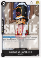 Carte One Piece Soldat unijambiste OP05-081 UC PRB01