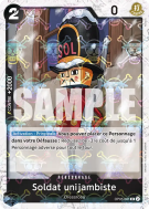 Carte One Piece Soldat unijambiste OP05-081 UC JOLLY ROGER FOIL PRB01