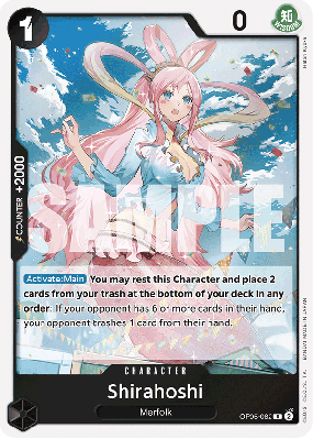 Carte One Piece Shirahoshi OP05-082 R PRB01