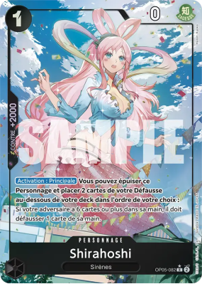 Carte One Piece Shirahoshi OP05-082 R ALT ART PRB01