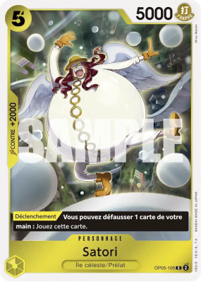 Carte One Piece Satori OP05-105 R PRB01