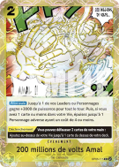 Carte One Piece 200 millions de volts Amal OP05-115 R JOLLY ROGER FOIL PRB01