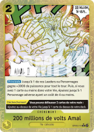 Carte One Piece 200 millions de volts Amal OP05-115 R ALT ART PRB01