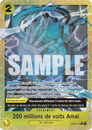 Carte One Piece 200 millions de volts Amal OP05-115 R ALT ART 2 PRB01