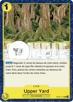 Carte One Piece Upper Yard OP05-117 UC PRB01