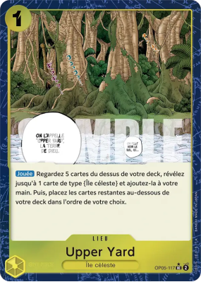 Carte One Piece Upper Yard OP05-117 UC ALT ART PRB01