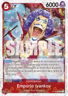 Carte One Piece Emporio Ivankov OP06-003 UC JOLLY ROGER FOIL PRB01