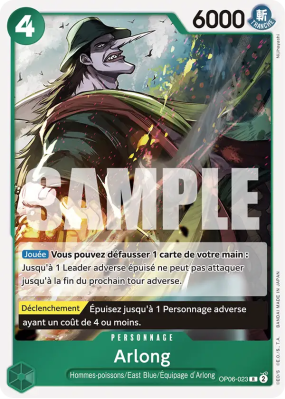 Carte One Piece Arlong OP06-023 R PRB01