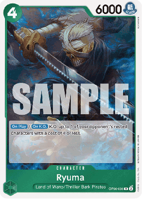 Carte One Piece Ryuma OP06-036 R PRB01