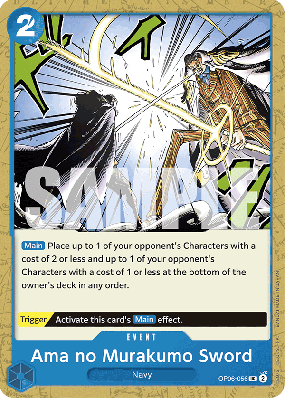 Carte One Piece Épée céleste OP06-056 UC PRB01