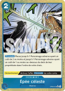 Carte One Piece Épée céleste OP06-056 UC ALT ART PRB01