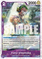 Carte One Piece Yonji Vinsmoke OP06-066 C JOLLY ROGER FOIL PRB01