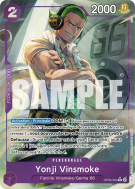 Carte One Piece Yonji Vinsmoke OP06-066 C ALT ART PRB01