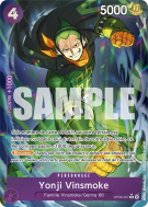 Carte One Piece Yonji Vinsmoke OP06-067 R ALT ART PRB01