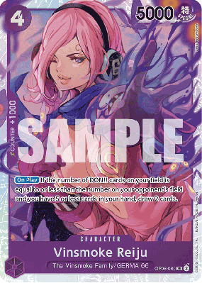 Carte One Piece Reiju Vinsmoke OP06-069 SR PRB01
