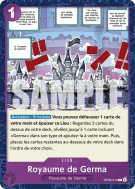 Carte One Piece Royaume de Germa OP06-079 C PRB01
