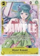 Carte One Piece Hiyori Kozuki OP06-106 SR PRB01