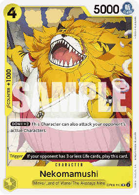 Carte One Piece Chavipère OP06-110 UC PRB01