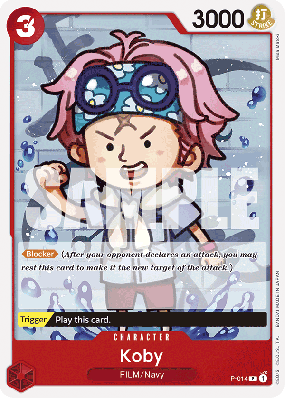 Carte One Piece Kobby P-014 P PRB01
