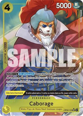 Carte One Piece Caborage OP06-100 UC ALT ART PRB01