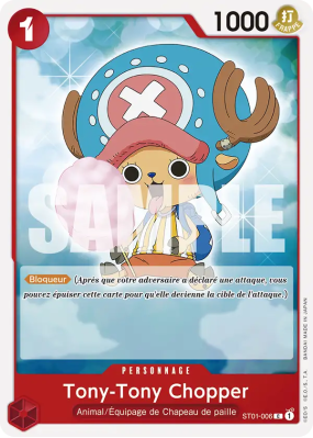 Carte One Piece Tony-Tony Chopper ST01-006 C PRB01