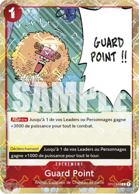Carte One Piece Guard Point ST01-014 C JOLLY ROGER FOIL PRB01