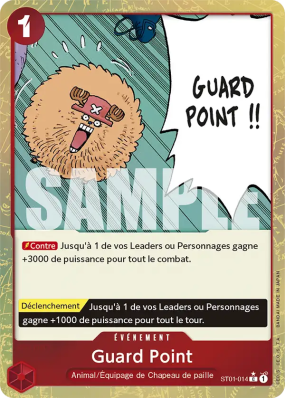 Carte One Piece Guard Point ST01-014 C ALT ART PRB01