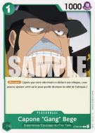 Carte One Piece Capone "Gang" Bege ST02-004 C PRB01