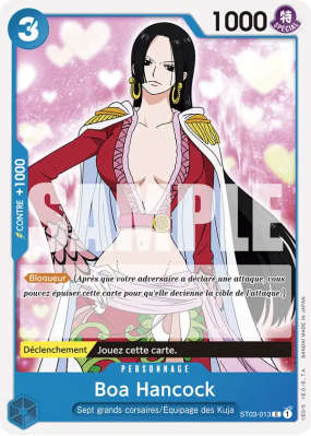 Carte One Piece Boa Hancock ST03-013 C PRB01