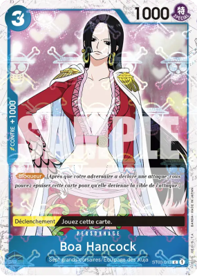 Carte One Piece Boa Hancock ST03-013 C JOLLY ROGER FOIL PRB01