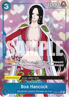 Carte One Piece Boa Hancock ST03-013 C ALT ART PRB01
