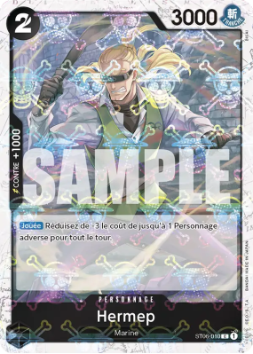Carte One Piece Hermep ST06-010 C JOLLY ROGER FOIL PRB01