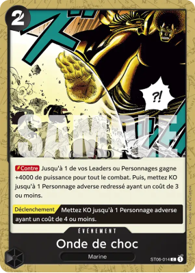 Carte One Piece Onde de choc ST06-014 C PRB01