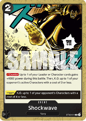 Carte One Piece Onde de choc ST06-014 C PRB01