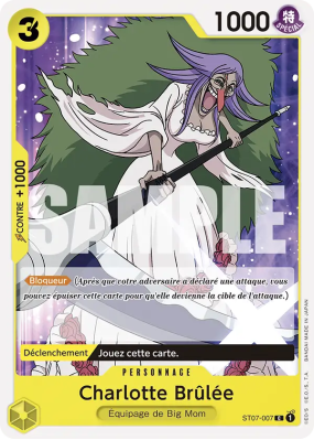 Carte One Piece Charlotte Brûlée ST07-007 C PRB01