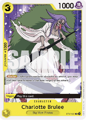 Carte One Piece Charlotte Brûlée ST07-007 C PRB01