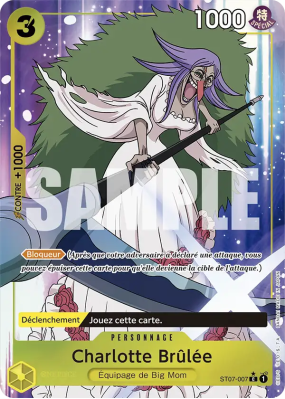 Carte One Piece Charlotte Brûlée ST07-007 C ALT ART PRB01