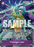 Carte One Piece Trafalgar Law ST10-010 SR ALT ART PRB01