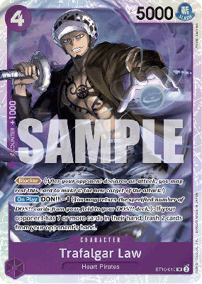 Carte One Piece Trafalgar Law ST10-010 SR PRB01