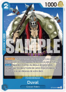 Carte One Piece Duval ST12-014 C PRB01
