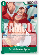 Carte One Piece Scratchmen Apoo EB01-015 R PRB02