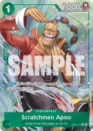 Carte One Piece Scratchmen Apoo EB01-015 R ALT ART PRB02