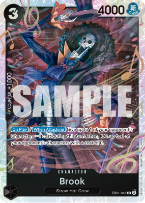 Carte One Piece Brook EB01-046 SR PRB02