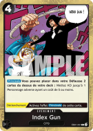 Carte One Piece Index Gun EB01-051 R PRB02